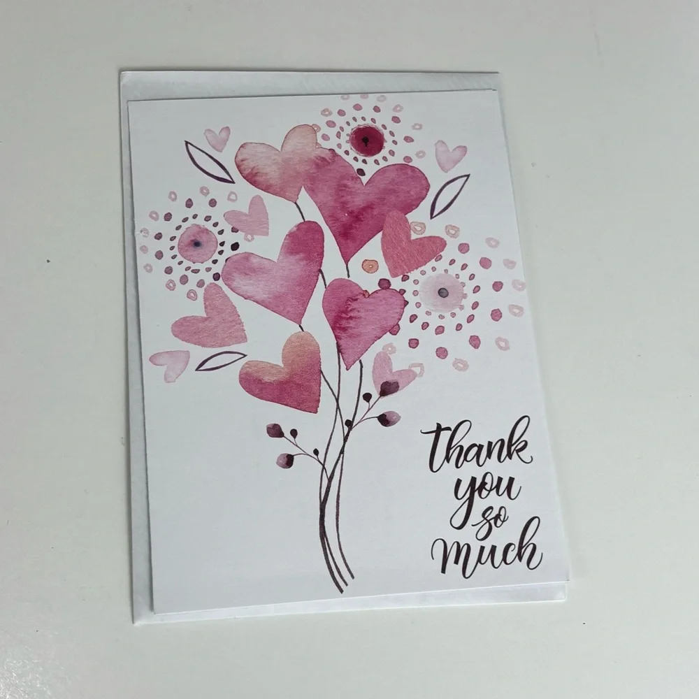 VTG Assorted valentines get well soon thinking of you Greeting Cards Set of 10
